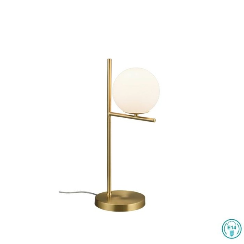 TRIO LIGHTING - Pure Επιτραπέζιο φωτιστικό 1xE14 Χρυσό Ματ ΚΩΔ.-502000108