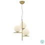 TRIO LIGHTING - Pure Κρεμαστό φωτιστικό 3xE14 Χρυσό Ματ ΚΩΔ.-302000308
