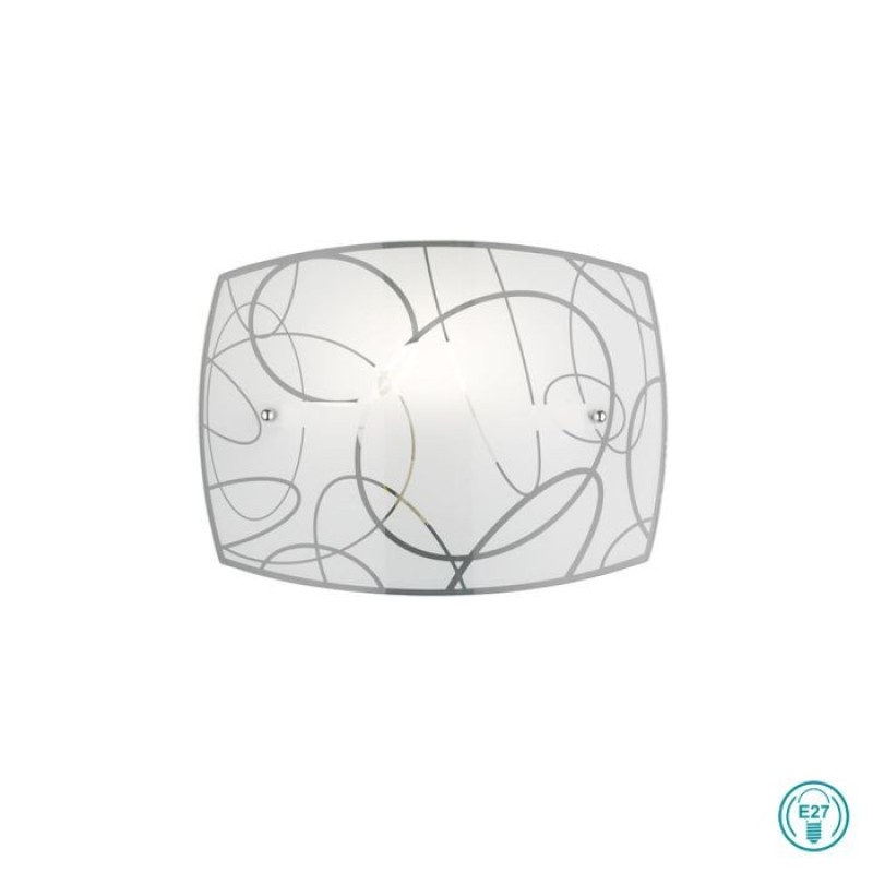 TRIO LIGHTING - Spirelli Επιτοίχιο φωτιστικό 1xE27 ΚΩΔ.-204400101