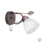 TRIO LIGHTING - Traditio Επιτοίχιο φωτιστικό 1xE14 Πατίνα Χαλκός ΚΩΔ.-200700128