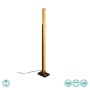 TRIO LIGHTING - Kerala Φωτιστικό δαπέδου LED Μαύρο Ματ - Ξύλο ΚΩΔ.-441610132