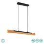 TRIO LIGHTING - Kerala Κρεμαστό φωτιστικό LED Μαύρο Ματ - Ξύλο ΚΩΔ.-341610132