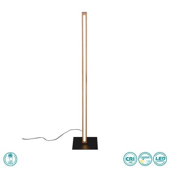 TRIO LIGHTING - Bellari Φωτιστικό δαπέδου LED Ξύλο ΚΩΔ.-426410130