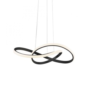 JUST LIGHT.-MARIA Κρεμαστό φως LED μαύρο ΚΩΔ.-SL15402-18