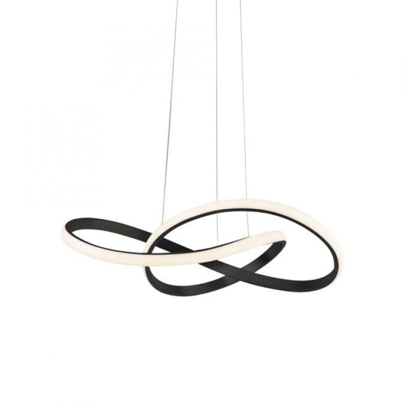 JUST LIGHT.-MARIA Κρεμαστό φως LED μαύρο ΚΩΔ.-SL15402-18