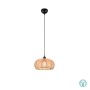 TRIO LIGHTING - Inga Κρεμαστό φωτιστικό 1xE27 Φυσικό Rattan ΚΩΔ.-312200136