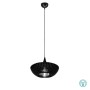 TRIO LIGHTING - Colino Κρεμαστό φωτιστικό 1xE27 Μαύρο Ματ Ξύλο ΚΩΔ.-315900132