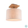 TRIO LIGHTING - Elmau Φωτιστικό οροφής 1xE27 Ξύλο ΚΩΔ.-602100130