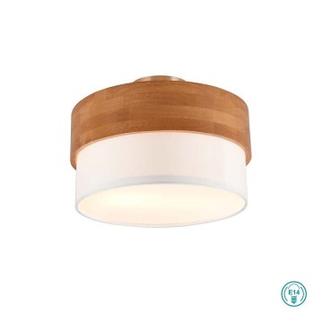 TRIO LIGHTING - Seasons Φωτιστικό οροφής 2xE14 Λευκό ΚΩΔ.-611500201