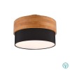 TRIO LIGHTING - Seasons Φωτιστικό οροφής 2xE14 Μαύρο ΚΩΔ.-611500202