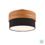 TRIO LIGHTING - Seasons Φωτιστικό οροφής 2xE14 Μαύρο ΚΩΔ.-611500202