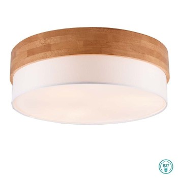 TRIO LIGHTING - Seasons Φωτιστικό οροφής 3xE27 Λευκό ΚΩΔ.-611500301