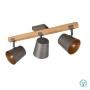 TRIO LIGHTING - Bell Φωτιστικό οροφής 3xE14 Νίκελ Αντικέ ΚΩΔ.-801900367