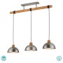 TRIO LIGHTING - Delhi Κρεμαστό φωτιστικό 3xE27 Νίκελ Αντικέ ΚΩΔ.-303400367
