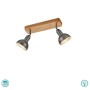 TRIO LIGHTING - Delhi Φωτιστικό οροφής 2xE14 Νίκελ Αντικέ ΚΩΔ.-803400267