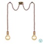 TRIO LIGHTING - Rope Κρεμαστό φωτιστικό 2xE27 ΚΩΔ.-310100204