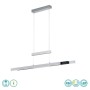 TRIO LIGHTING - Trajan Κρεμαστό φωτιστικό LED Βουρτσιστό Αλουμίνιο ΚΩΔ.-375310505