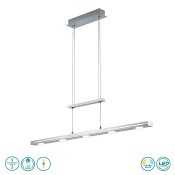TRIO LIGHTING - Lacal Κρεμαστό φωτιστικ΄ο LED Νίκελ Ματ ΚΩΔ.-379190707