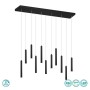 TRIO LIGHTING - Tubular Κρεμαστό φωτιστικό LED Μαύρο Ματ ΚΩΔ.-321611132