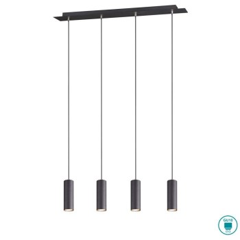 TRIO LIGHTING - Marley Κρεμαστό φωτιστικό 4xGU10 Μαύρο Ματ ΚΩΔ.-312400432