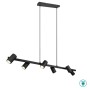 TRIO LIGHTING - Marley Κρεμαστό φωτιστικό 6xGU10 Μαύρο Ματ ΚΩΔ.-302400632