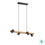 TRIO LIGHTING - Marley Κρεμαστό φωτιστικό ράγα 6xGU10 4xGU10  Μαύρο Ματ ΚΩΔ.-312490432