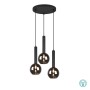 TRIO LIGHTING - Clayton Κρεμαστό φωτιστικό 3xE27 Μαύρο Ματ ΚΩΔ.-310390332