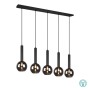 TRIO LIGHTING - Clayton Κρεμαστό φωτιστικό 5xE27 Μαύρο Ματ ΚΩΔ.-310300532