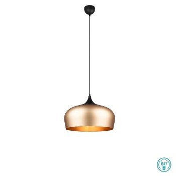 TRIO LIGHTING - Chiron Κρεμαστό φωτιστικό 1xE27 Οξυντέ-Μαύρο Ματ ΚΩΔ.-310890108