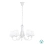 TRIO LIGHTING - Cortez Κρεμαστό φωτιστικό 5xE14 Λευκό ΚΩΔ.-110600531