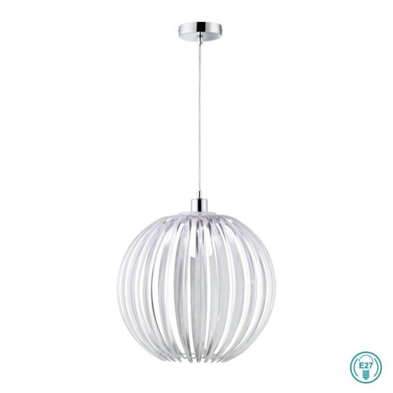 TRIO LIGHTING - Zucca Κρεμαστό φωτιστικό 1xE27 Διάφανο ΚΩΔ.-304100100