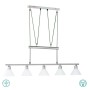 TRIO LIGHTING - Stamina Κρεμαστό φωτιστικό 5xE14 Νίκελ Ματ ΚΩΔ.-3751051-07