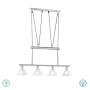 TRIO LIGHTING - Stamina Κρεμαστό φωτιστικό 4xE14 Νίκελ Ματ ΚΩΔ.-3751041-07