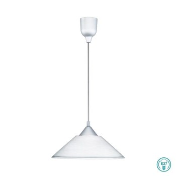 TRIO LIGHTING - Diego Κρεμαστό φωτιστικό 1xE27 Λευκό ΚΩΔ.-301400101