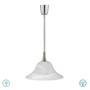 TRIO LIGHTING - Viola Κρεμαστό φωτιστικό 1xE27 Νίκελ Ματ ΚΩΔ.-301700107