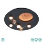 TRIO LIGHTING - Zodiac Φωτιστικό οροφής LED Μαύρο Ματ ΚΩΔ.-644810132