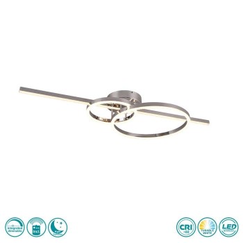 TRIO LIGHTING - Montilla Φωτιστικό οροφής LED Χρώμιο ΚΩΔ.-643010306