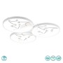 TRIO LIGHTING - Groovy Φωτιστικό οροφής LED Λευκό Ματ ΚΩΔ.-642110331