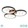 TRIO LIGHTING - Groovy Φωτιστικό οροφής LED Μαύρο Ματ ΚΩΔ.-642110332