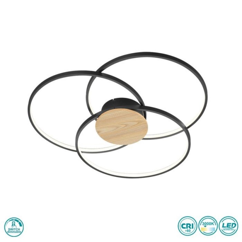 TRIO LIGHTING - Sedona Φωτιστικό οροφής LED ΚΩΔ.-673210332