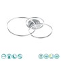 TRIO LIGHTING - Winona Φωτιστικό οροφής LED Νίκελ Ματ ΚΩΔ.-670810607