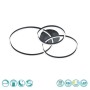 TRIO LIGHTING - Winona Φωτιστικό οροφής LED Μαύρο Ματ ΚΩΔ.-670810632