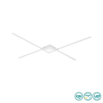 TRIO LIGHTING - Oxford Φωτιστικό οροφής LED Λευκό ΚΩΔ.-674410331