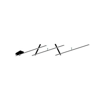 TRIO LIGHTING - INDIRA Φωτιστικό οροφής LED Μαύρο Ματ ΚΩΔ.-674610532