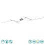 TRIO LIGHTING - Arvin Φωτιστικό οροφής LED Νίκελ Ματ ΚΩΔ.-628410507