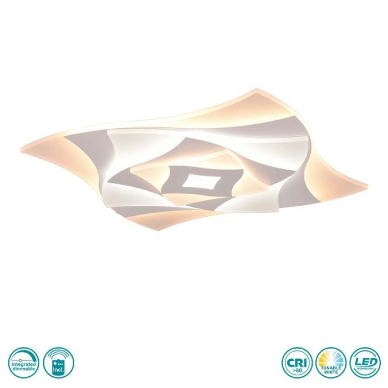 TRIO LIGHTING - Akita Φωτιστικό οροφής LED ΚΩΔ.-647110131