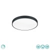 TRIO LIGHTING - Waco Φωτιστικό οροφής LED Μαύρο Ματ ΚΩΔ.-627415032