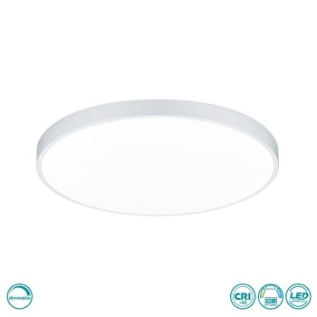TRIO LIGHTING - Waco Φωτιστικό οροφής LED Λευκό Ματ ΚΩΔ.-627417531