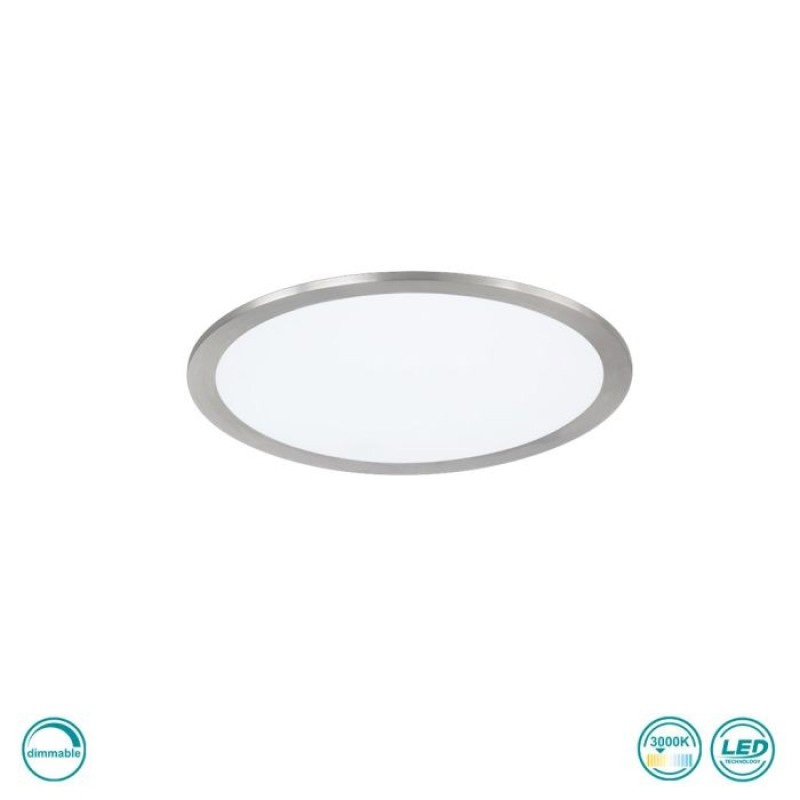TRIO LIGHTING - Phoenix Φωτιστικό οροφής 1x15W LED Νίκελ Ματ ΚΩΔ.-674093007