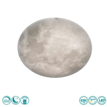 TRIO LIGHTING - Lunar Φωτιστικό οροφής LED Ø60cm ΚΩΔ.-627516000